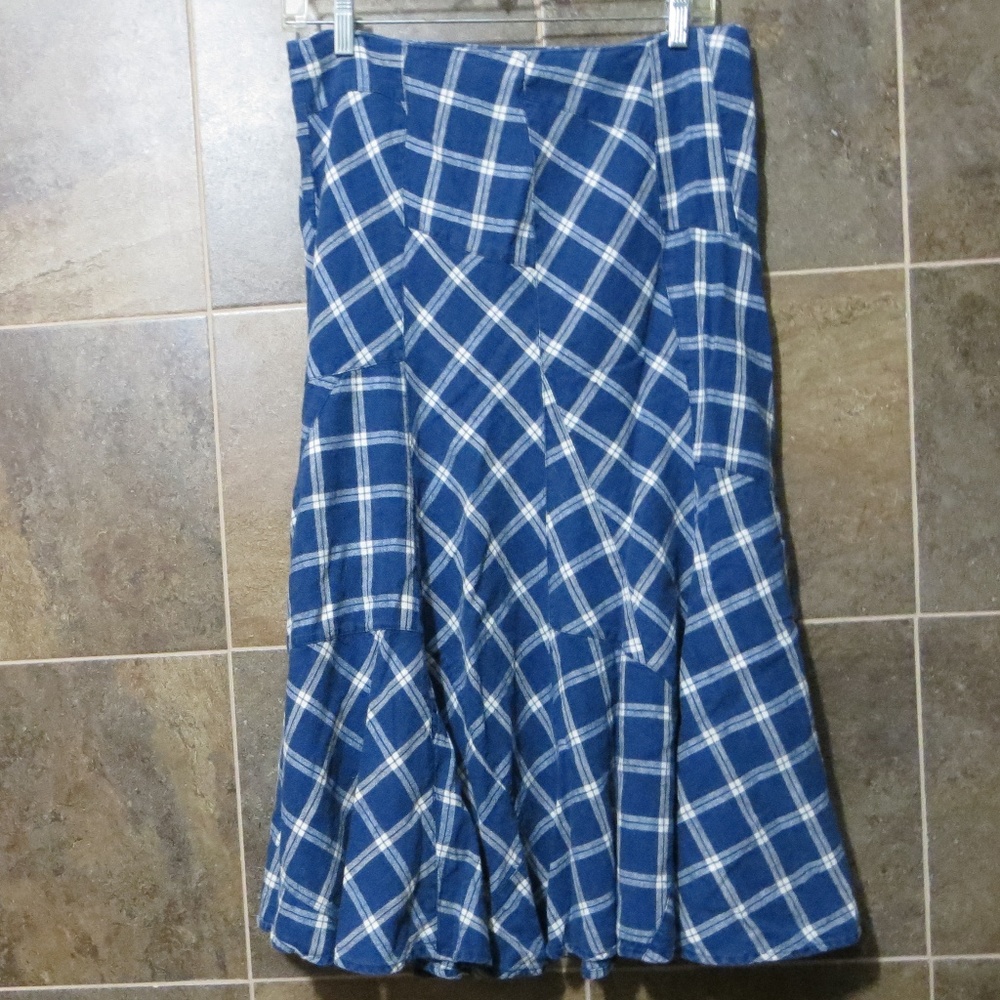 Ralph Lauren Jeans Patchwork Maxi Skirt